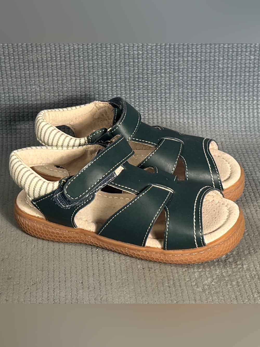 LIVIE & LUCA Sailor Navy Blue Sandals Kid’s Size 12C